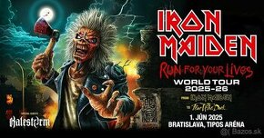 Predam Listky Iron Maiden Bratislava sedenie 01.06.2025