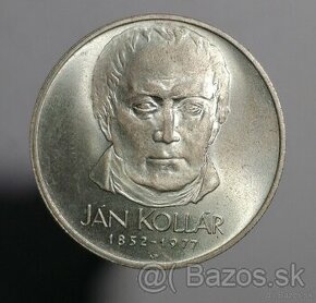 50 Kčs, 1977 - Ján Kollár - 120. výročie úmrtia