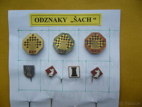 Odznaky "ŠACH"