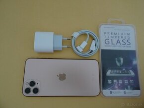 iPhone 11 PRO MAX 256GB GOLD - ZÁRUKA 1 ROK - 100% BATERIA