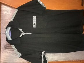 BURBERRY black pánske polotricko L/XL