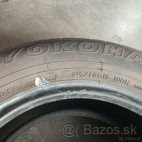 Letná pneumatika Yokohama 215/70 r16 - 1