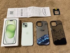 Iphone 15 128GB Green v Záruke