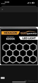 Hexagonove led svetlomety