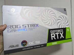 ASUS ROG Strix GeForce RTX™ 3080 V2 White OC Edition 10GB