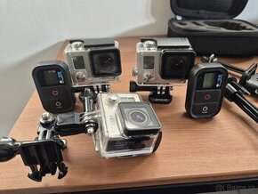 PREDÁM 3x kamera GoPro HERO 3+ BLACK EDITION