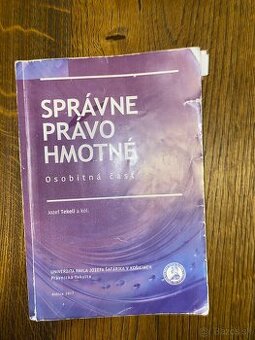 Správne právo hmotné