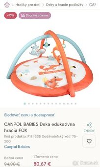 Hracia podložka Canpol Babies FOX