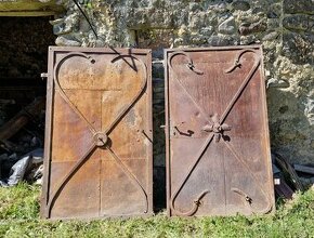 Starožitné kované dvere