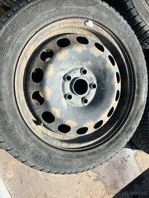 Plechové disky s pneumatikami 205/55 R16 5x112