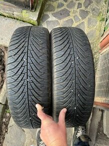 Predám 2ks celoročné pneu Fulda 195/65 R15