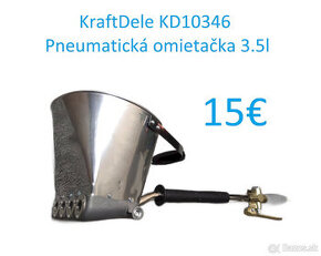 KraftDele KD10346 Pneumatická omietačka 3.5l