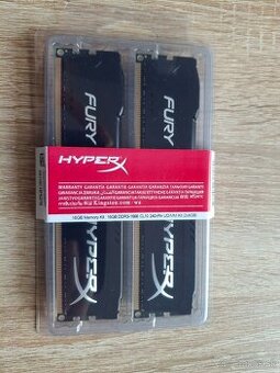 RAM Kingston HyperX Fury 16GB(2x8GB) DDR3-1866Mhz - NOVÉ