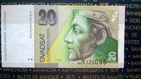 20Sk 1997 séria A   UNC - 1