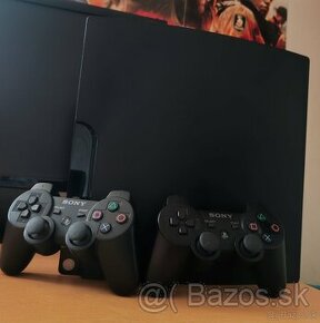 PS3  ( HEN) 320GB / 2x Ovládače / Sťahovanie hier zadarmo