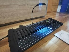 Dmx pult 384 s led osvetlením a MIDI ovládaním