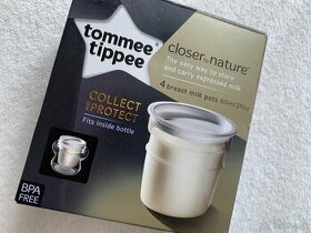 Tommee Tippee nádobky na uskladnenie mlieka