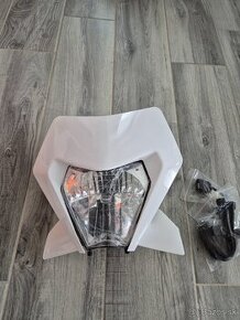 Predám KTM prednú bielu masku LED