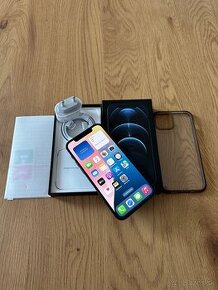 iPhone 12Pro 128 gb Pacific Blue - komplet príslušenstvo