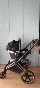 Vajíčko Cybex Anton M + základňa BASE M Isofix + adaptéry