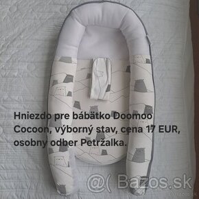 Hniezdo pre bábätko Doomoo Cocoon