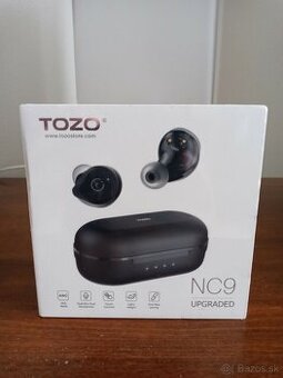 Predám Nové bezdrôtové slúchadla TOZO NC9 UPGRADED Wireless