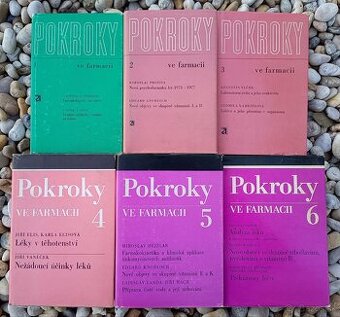 POKROKY VE FARMACII - 1 - 6 DIEL - SPOLU 9€