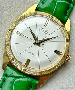 Československé mechanické vintage hodinky PRIM Ala Diplomat