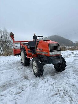 japonský malotraktor KUBOTA ASTE A-19 s rotavátorom