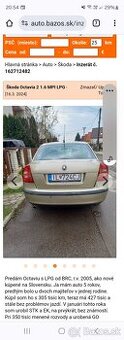 Vymenim škoda octavia 2 ,1,6 benzin ,lpg