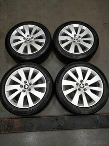 16" alu SEAT,ŠKODA,VW + zimné 215/45 16. - 1