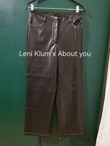 Leni Klum x About you kožené nohavice S