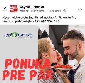 Rakúsko  chyzne a hausmeister , kuchári a čašníci