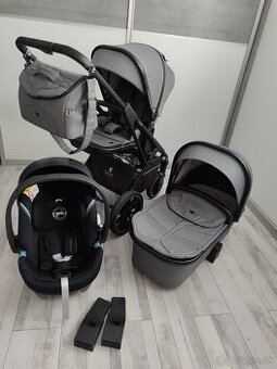 Kočík CAVOE Axo Comfort Set + autosedačka Cybex Aton B2 i-Si