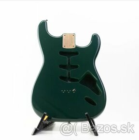 Stratocaster British Racing Green Hardtail body nitro - 1