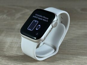 NOVÉ Apple Watch SE 40 mm GPS Starlight Aluminium + ZÁRUKA
