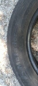 Predám letné gumy 205/55 R16 2 ks