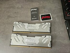 32GB Kingston FURY 2x16GB DDR5 6400MHz CL32 Renegade XMP - 1