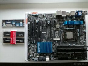 Gigabyte Z77-D3H + Intel i5-2500K + 16GB RAM DDR3 1866MHz