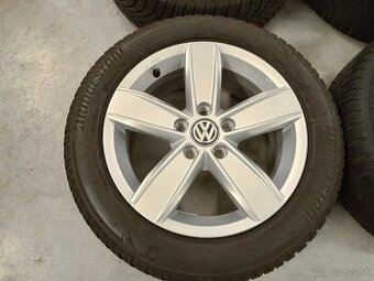 4ks zimne ALU 5x112 R16 6,5J ET42 Original VOLKSWAGEN