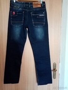 DŽÍNSY-NOVÉ-ZNAČKOVÉ: K&L JEANS DENIM-MADE KANADA-ZĽAVA - -