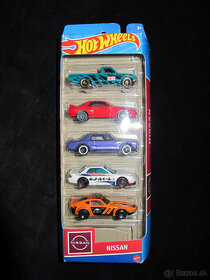 Hot Wheels Nissan  5-pack