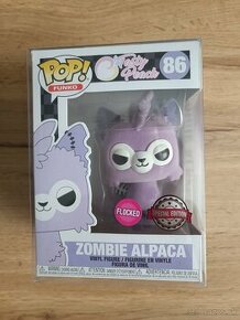 Funko pop Zombie Alpaca plus Protector