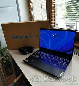 Herný notebook Lenovo IdeaPad Gaming 3i (15,6”).