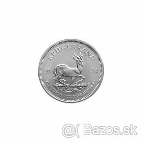 Predám Strieboré investičné mince Krugerrand 1 Oz