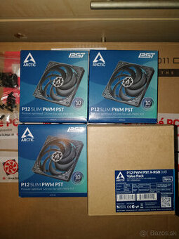 ARCTIC P12 PWM PST A-RGB 0dB a ARCTIC P12 Slim PWM PST