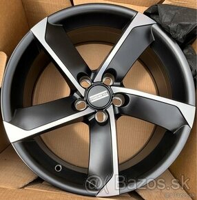 5x112 R18 8J ET30 Fondmetal 7900 matt Black machined - 1