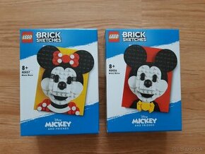 Predám LEGO Brick Sketches 40456 Myšák Mickey a Brick Sketch