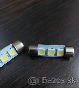 LED žiarovky C5W studená biela 12V