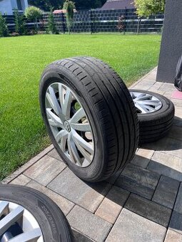 Predám plechové disky letné 205/55 R16” VW Škoda